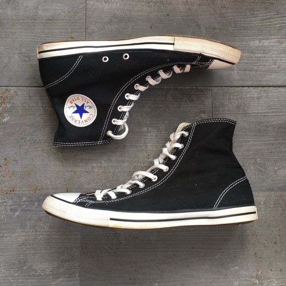 converse slim black